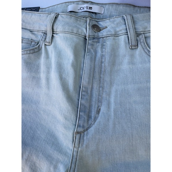 Women's Joe's Jeans  High Rise Light‎ Blue Denim Stretch Plain Sz 30 Insem 26" - Picture 4 of 9